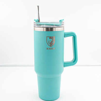 40oz Insulated Tumbler with Handle - Teal