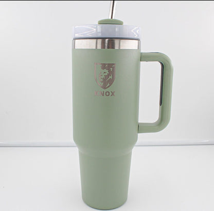 40oz Insulated Tumbler with Handle - Sage Green