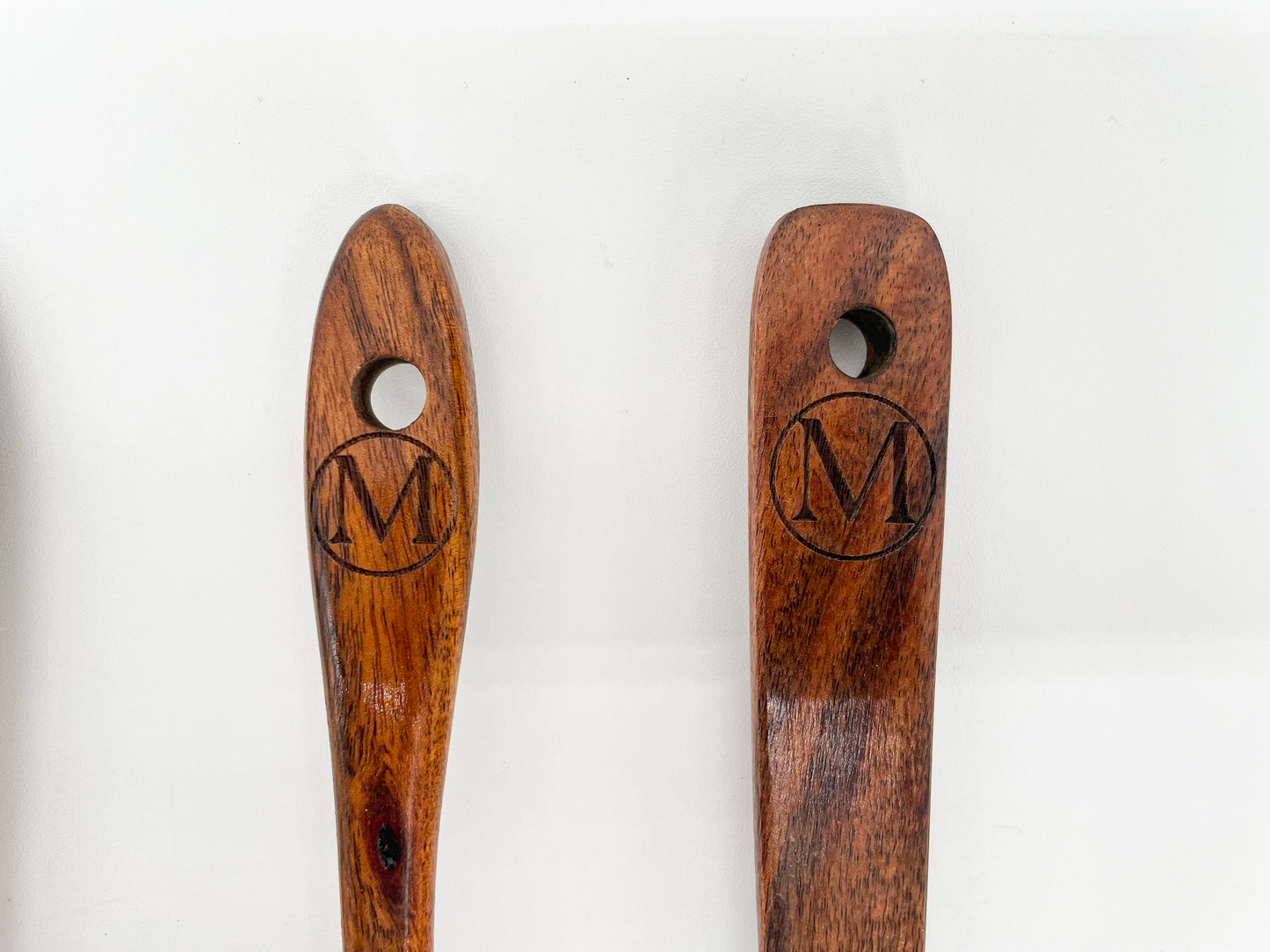 Engraved Acai Wood Cooking Utensils