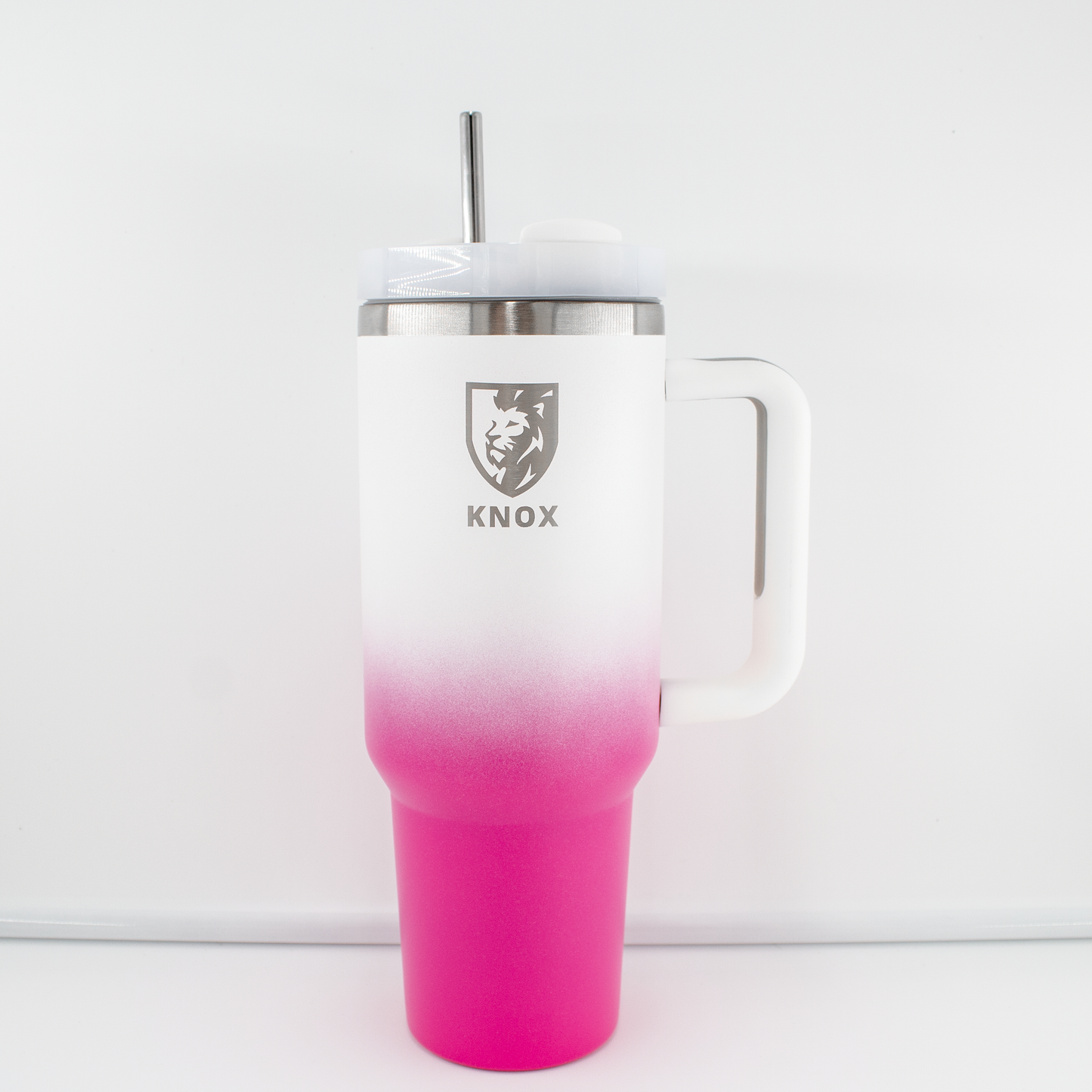 40oz Insulated Tumbler with Handle, Leak-Proof - Ombre